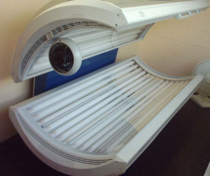 What's the only time you should go near a tanning bed? When it's unplugged and turned off! Ha ha ha.