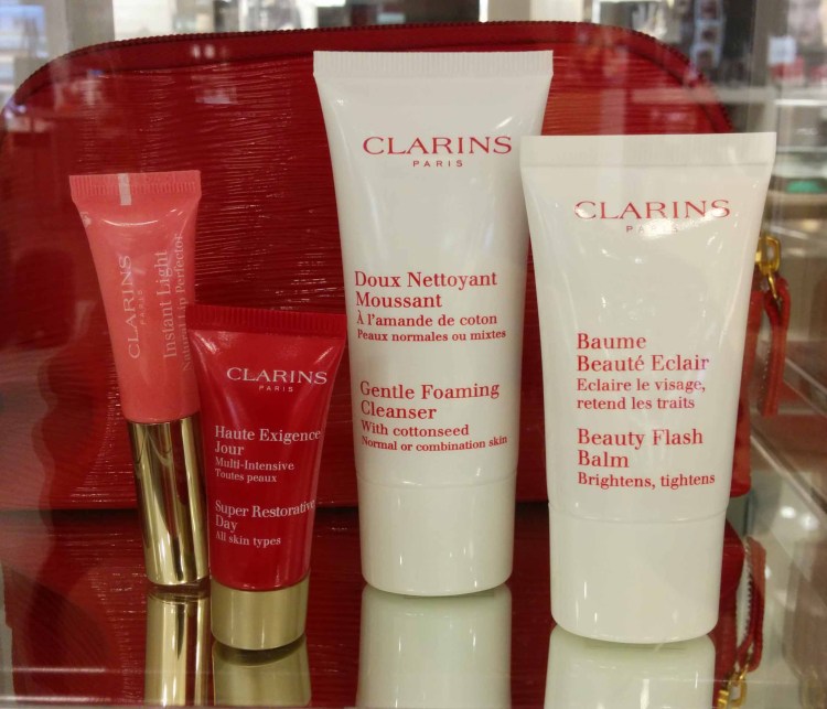 Clarins. Gift with ~$75 Purchase.
