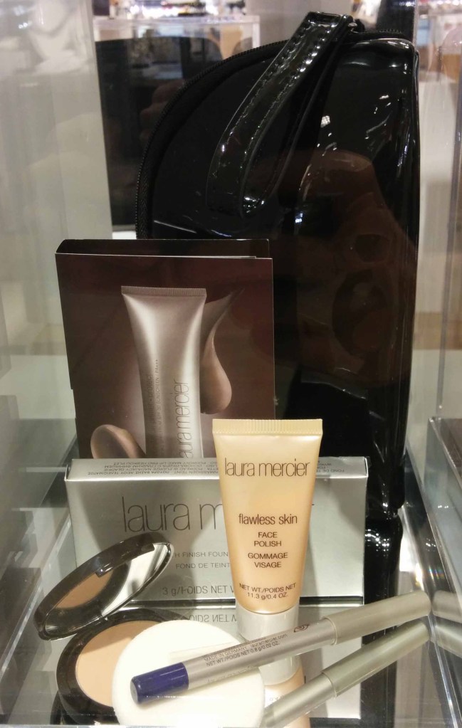 Laura Mercier. Gift with ~$100 purchase. 